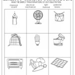 10 6Th Grade Energy Transformation Worksheet Grade Energy