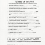 35 Types Of Energy Worksheet Answers Worksheet Source 2021
