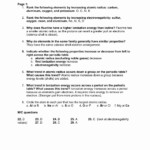50 Periodic Trends Worksheet Answer Key Chessmuseum Template Library