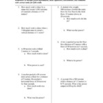 7 Work And Power Worksheet Answer Key Calculating Work Guided