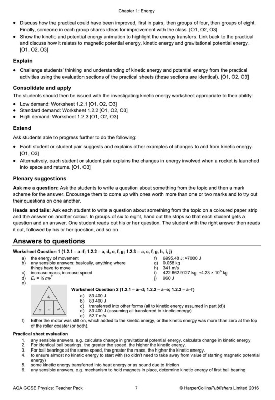 Calculating Gravitational Potential Energy Worksheet With Answers On Tumblr