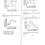 Chemistry 12 Worksheet 1 2 Potential Energy Diagrams Answers