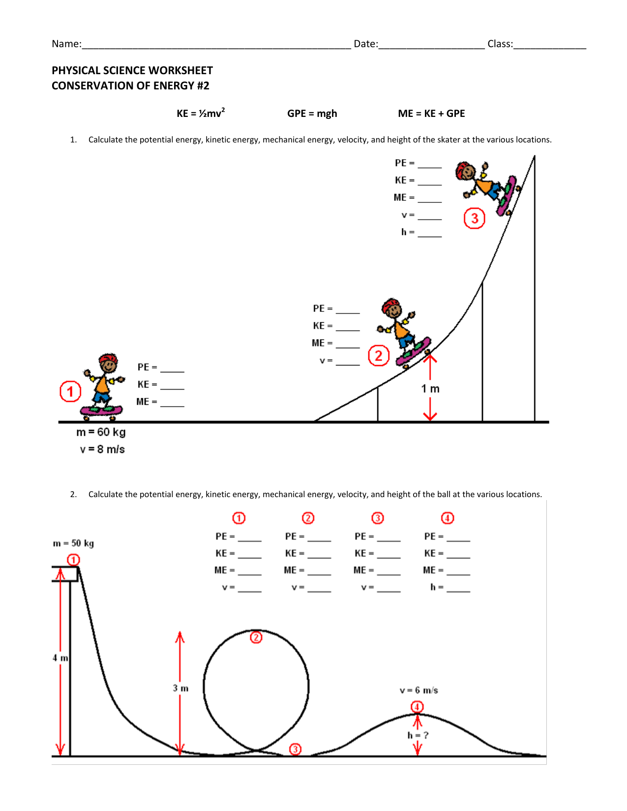 Conservation Of Energy dragged 