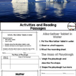 Conservation Of Energy Reading Passages And Activities Conservation