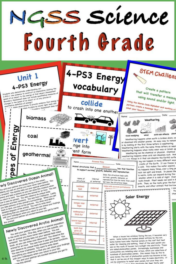 Energy And Collisions 4th Grade Worksheets Thekidsworksheet