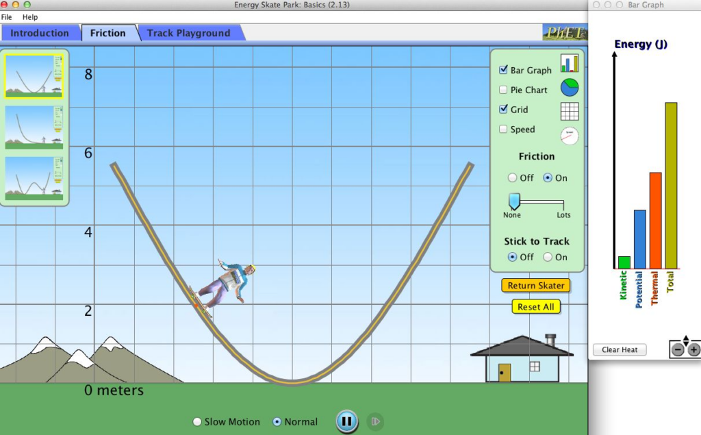 Energy Skate Park Worksheet Answers