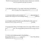 Energy Stores And Pathways Worksheet