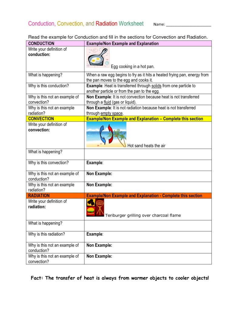 Energy Worksheets Grade 5
