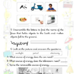 Forces And Energy Worksheet