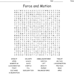 Forces Wordsearch WordMint