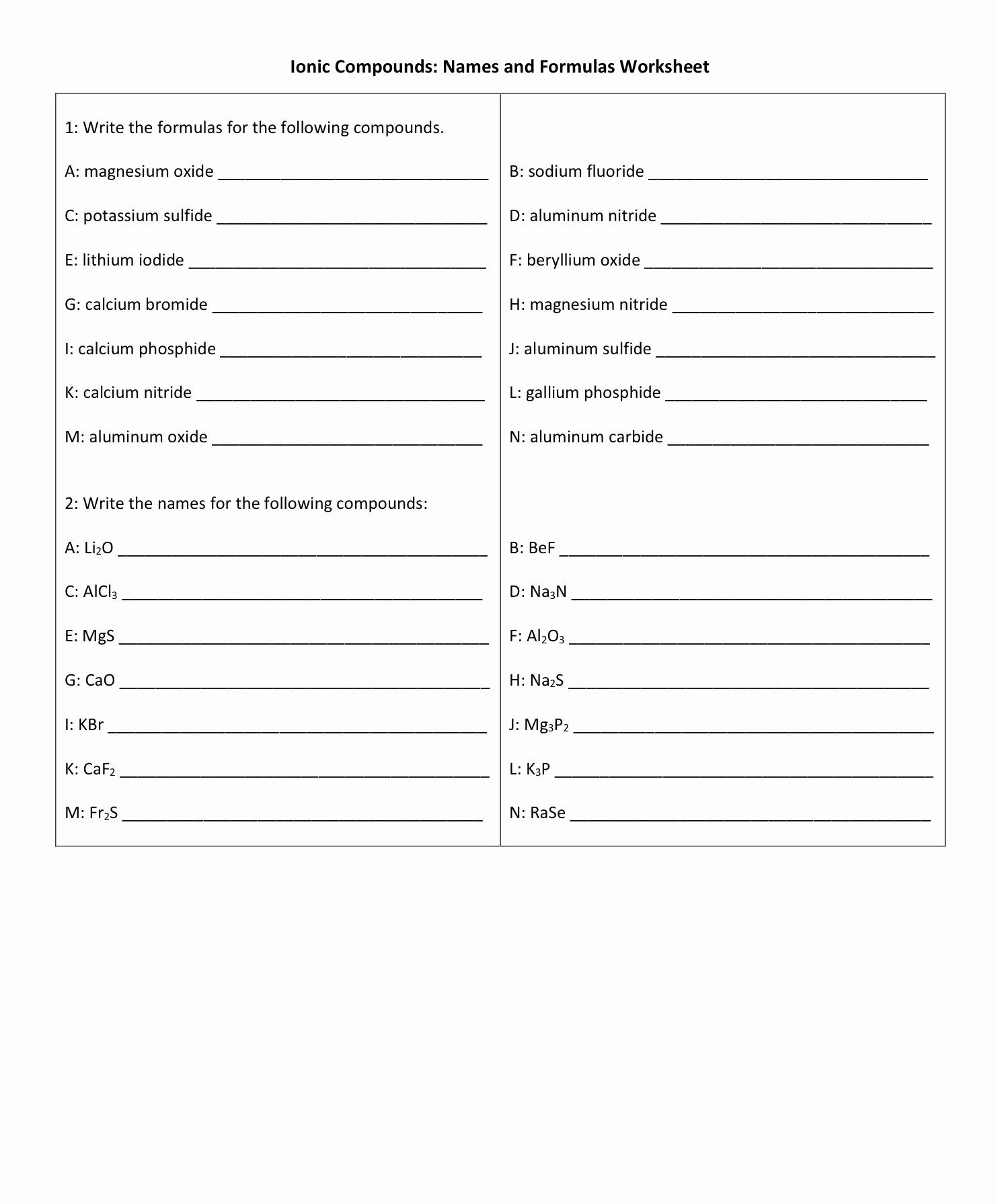 Forms Of Energy Worksheet Answer Key