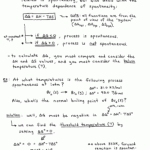 Gibbs Free Energy Worksheet Answers Worksheet