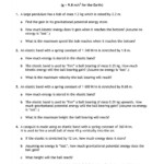 Gravitational Potential Energy Worksheet With Answers