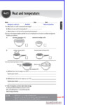 Heat And Temperature Interactive Worksheet