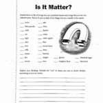 Matter And Energy Worksheet Inspirational Worksheet States Matter