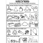 Matter And Energy Worksheet States Of Matter English Esl Worksheets For