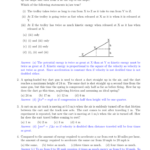 Physics Work And Energy Worksheet Solutions