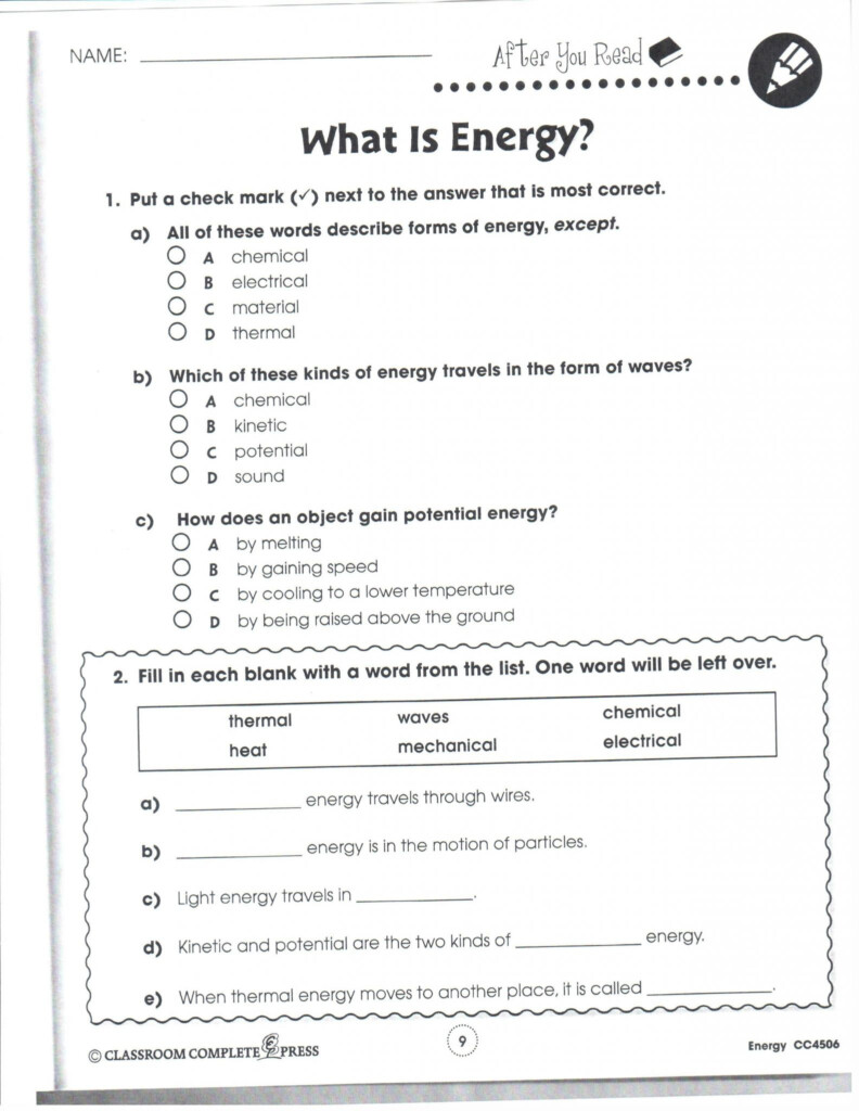 Section 15 2 Energy Conversion And Conservation Worksheet Answers