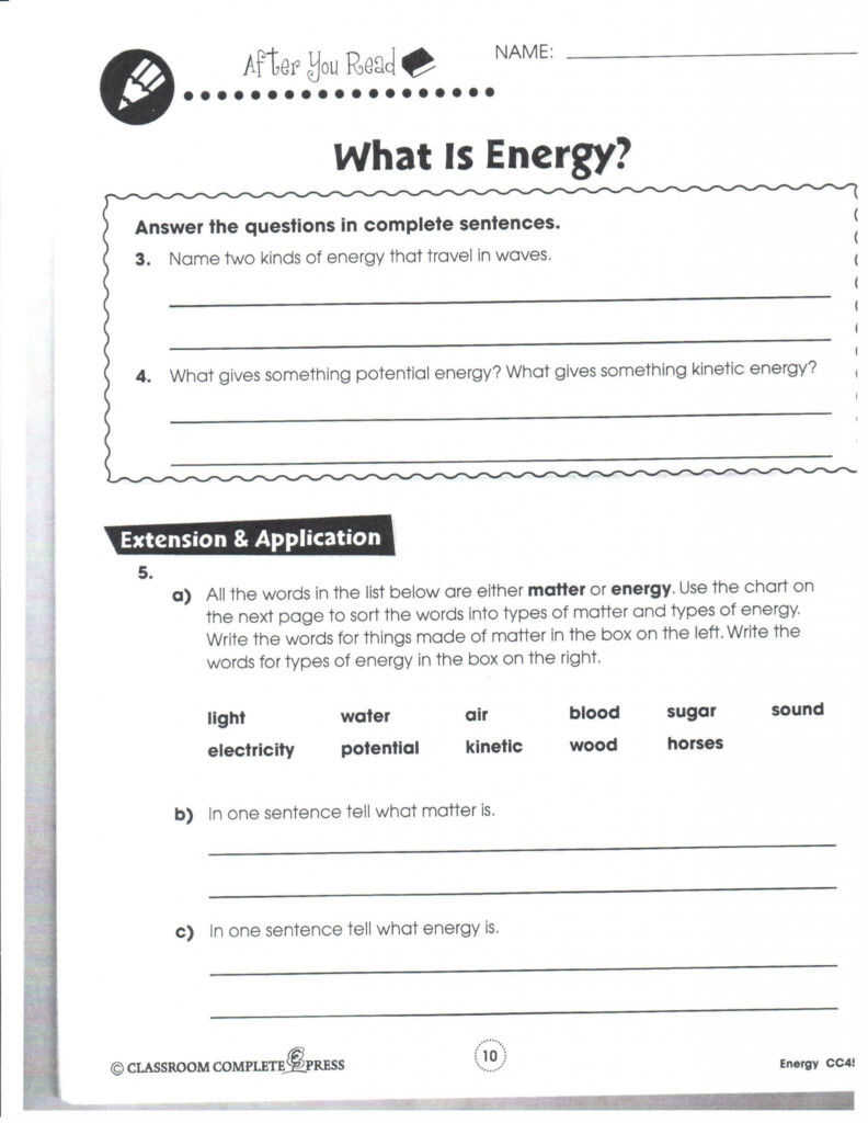 Section 3 Using Heat Worksheet Answers