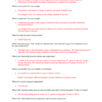 Thermal Energy Temperature And Heat Worksheet Lesson 1 Answer Key