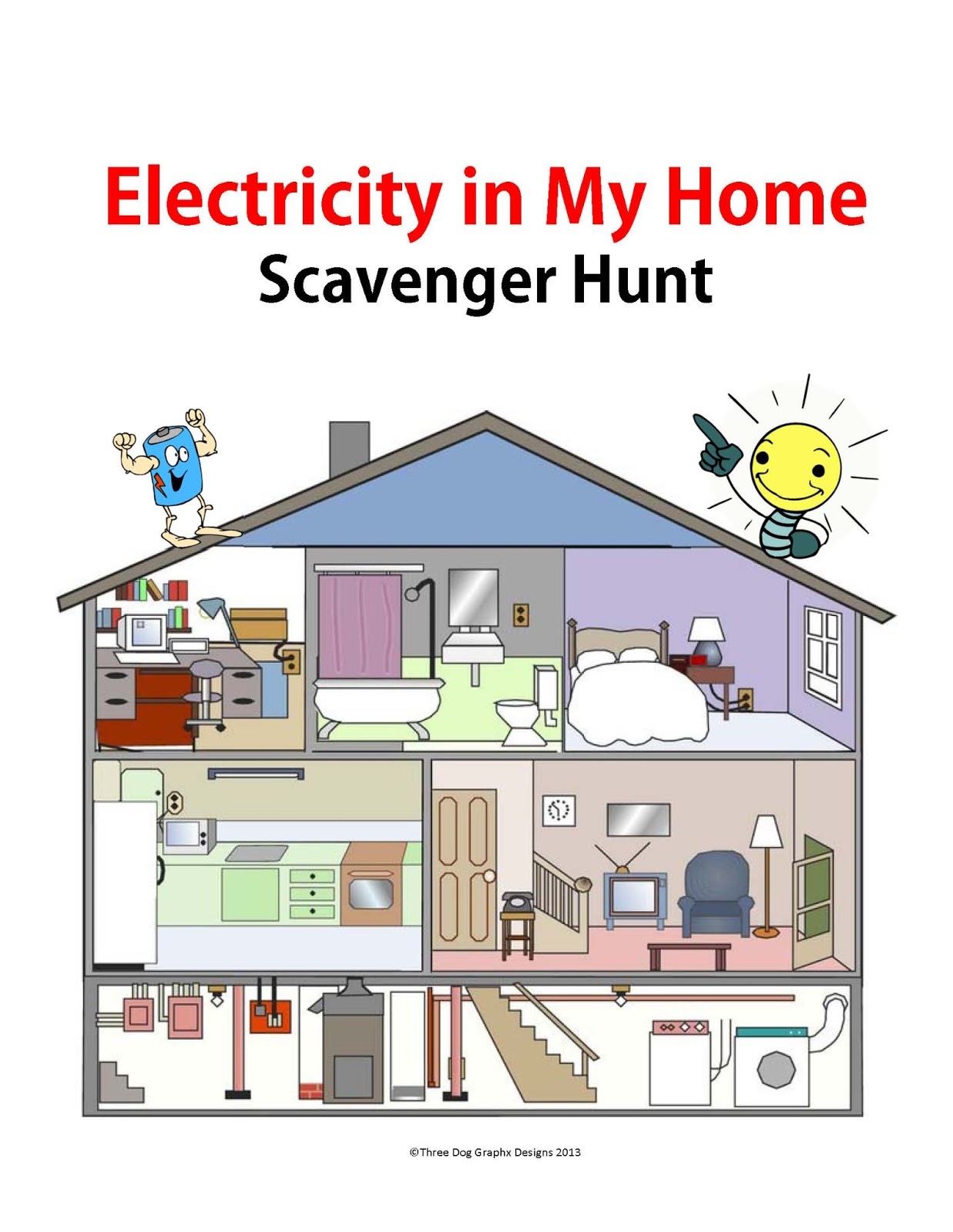 Trail 4 Success Blog Electricity Scavenger Hunt Science Activity