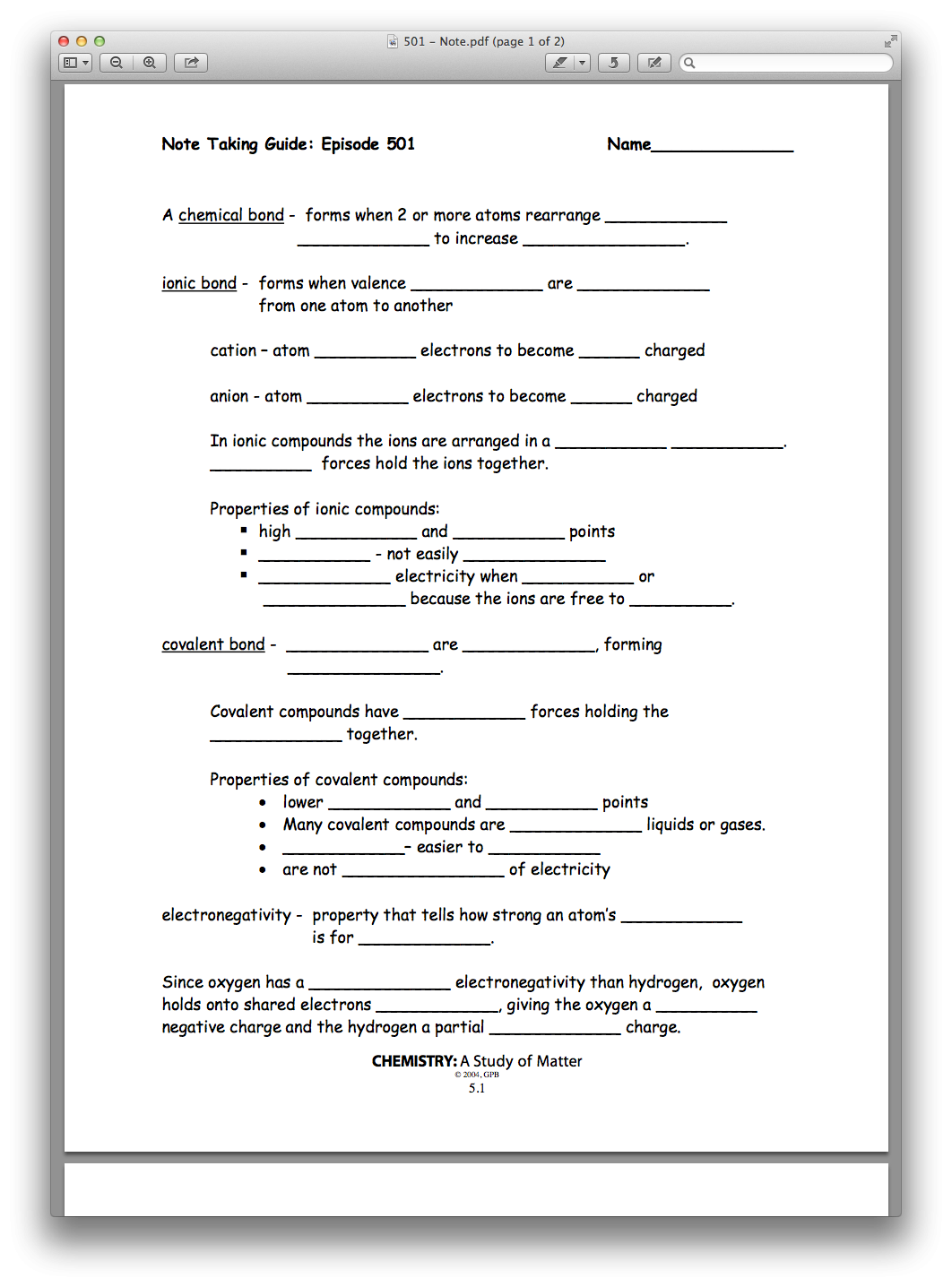 Worksheet Introduction To Bonding HELLOINMYDREAM