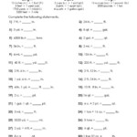 13 Worksheets Converting Units Of Measurement Worksheeto