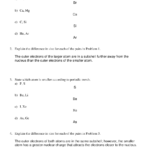 30 Periodic Trends Worksheet Answer Key Worksheet Information