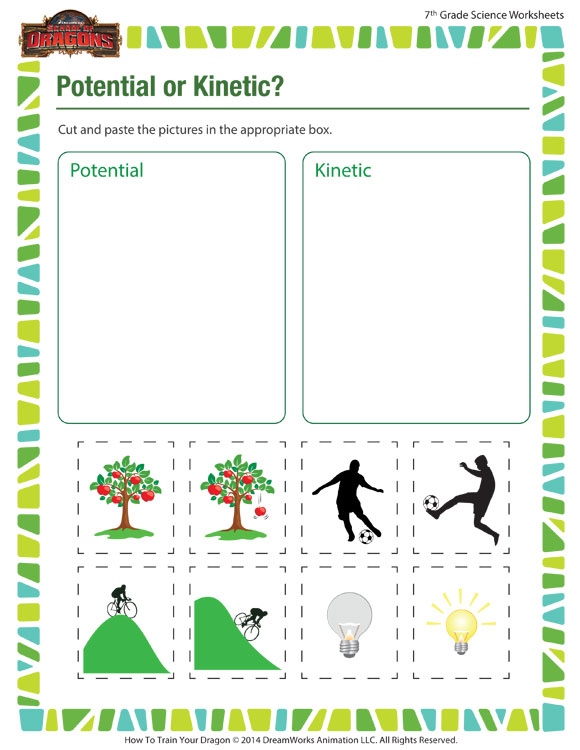 34 Kinetic And Potential Energy Worksheet 4th Grade Worksheet 