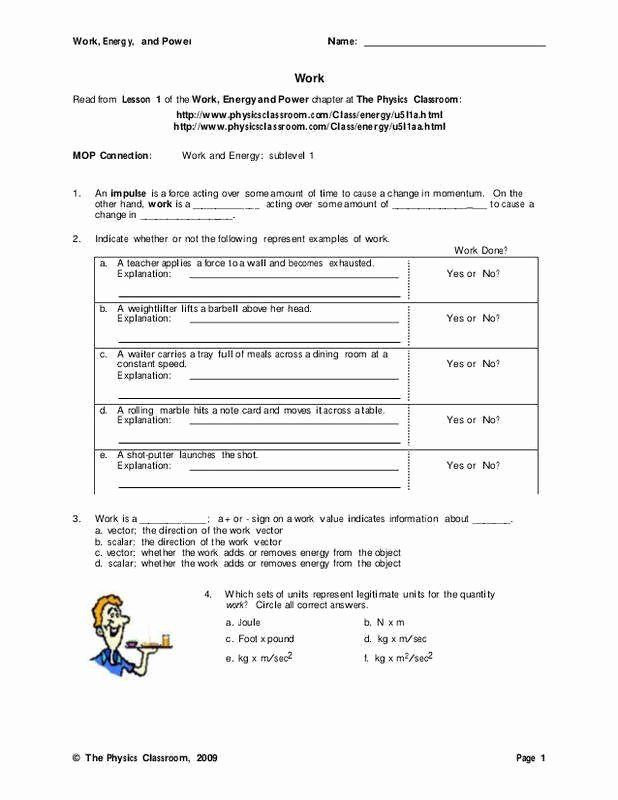 Bill Nye Video Worksheet Energy Kayra Excel