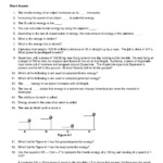 Calculating Potential Energy Worksheet Worksheet List