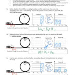 Conservation Of Energy Problems Worksheet Answers Worksheet