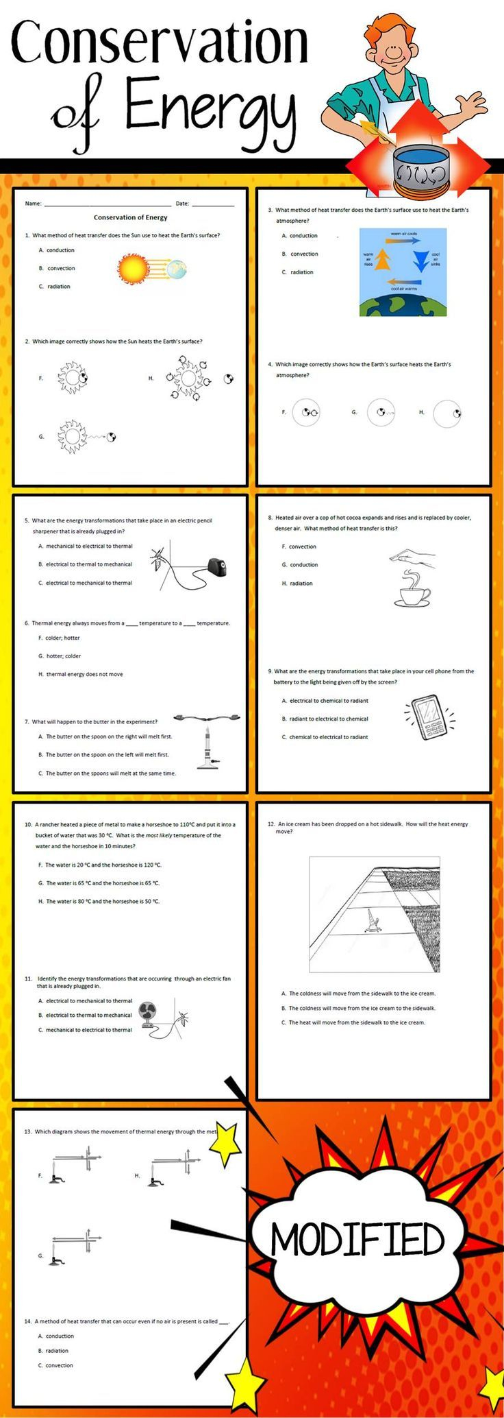 Conservation Of Energy Worksheet Answers Worksheets