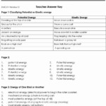 Conservation Of Mechanical Energy Worksheet Worksheet