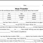 Heat Transfer Problems Worksheet Answers Try This Sheet