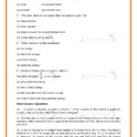 NCERT Exemplar Class 9 Science Chapter 11 Work And Energy Solutions