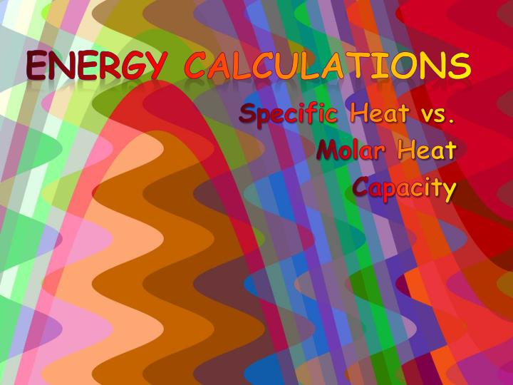 PPT Energy Calculations PowerPoint Presentation Free Download ID 