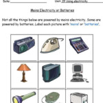 PrimaryLeap co uk Mains Electricity Or Batteries Worksheet Science