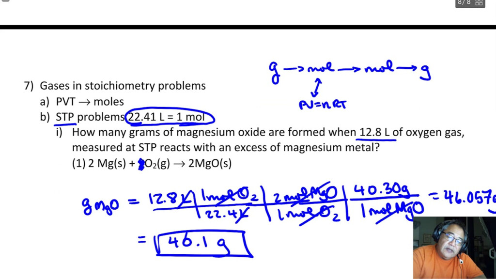 Reaction Stoichiometry Worksheet Answers