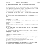 Science 8 Types Of Forces Worksheet Answers Promotiontablecovers