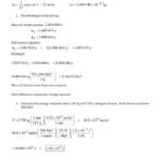 Worksheet Mass Equivalence Of Energy KEY