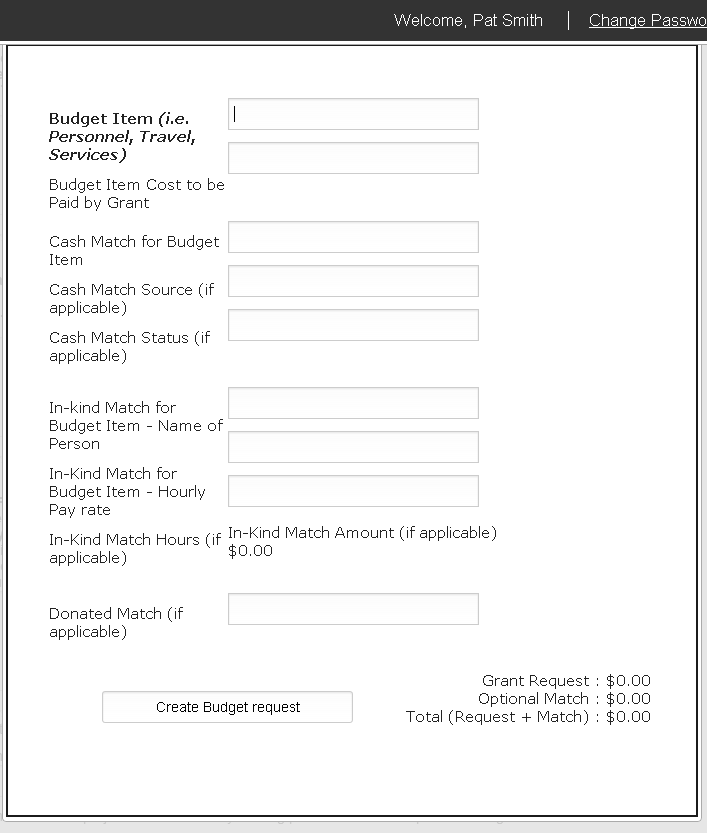 10 Blank Grant Budget Worksheet Worksheeto