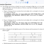 12 Electron Energy And Light Answer Key GustavoGargiulo Free