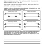 20 Sound Energy Worksheets 4th Grade Simple Template Design