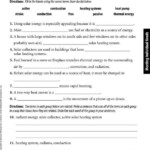 9 Physical Science Thermal Energy Worksheet Answers Physical Science