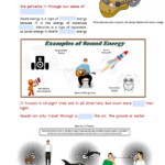 About Sound Energy Worksheet