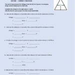 Current Voltage And Resistance Worksheet