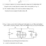 Current Voltage And Resistance Worksheet