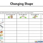 Ejercicio De Changing Materials Worksheet