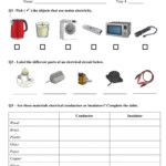 Electricity 4 Worksheet Electricity Worksheets K5 Learning Tabitha